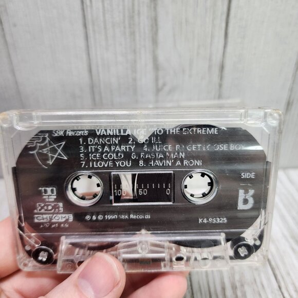 Vanilla Ice To The Extreme Cassette Tape 1990 - Picture 2 of 2